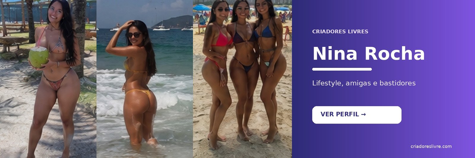 Conheça o perfil de Nina Rocha
